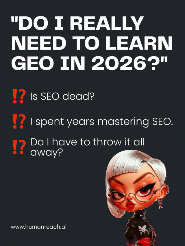 Stories 27 GEO in 2026 — Do You Really Need It?