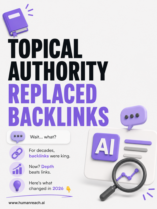 Stories 19 Topical Authority: Why It Replaced Backlinks (2026 Guide) | Do I Still Need Links?
