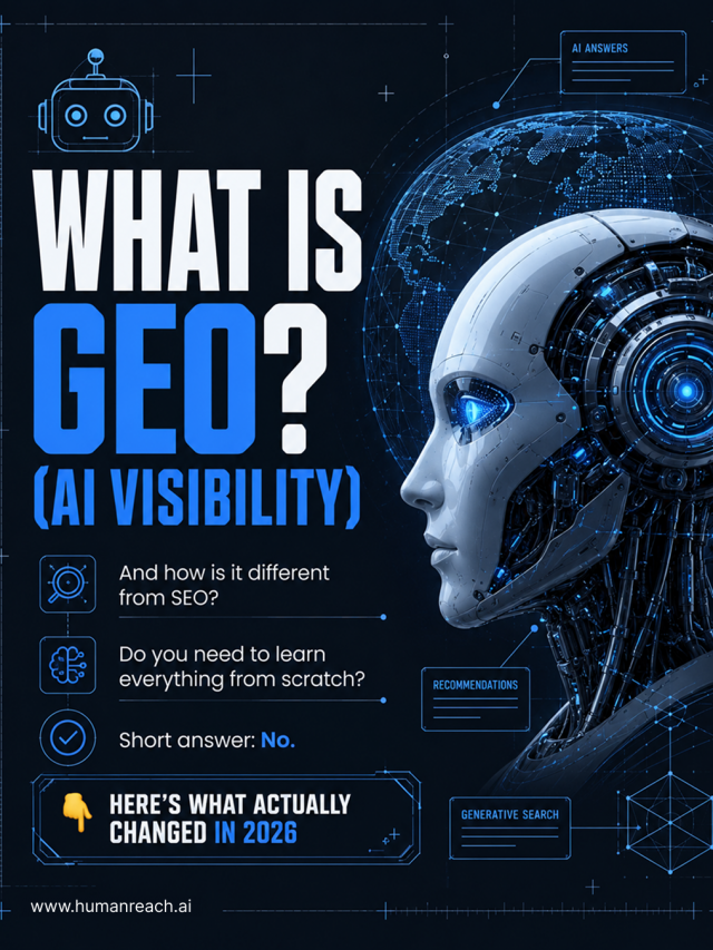 Stories 20 What Is GEO and How Is It Different From SEO? Do I Need to Learn Everything From Scratch?