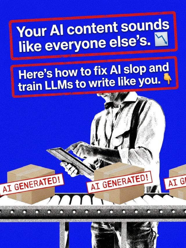 Stories 2 How to Fix AI Slop and Train LLMs to Write Like You
